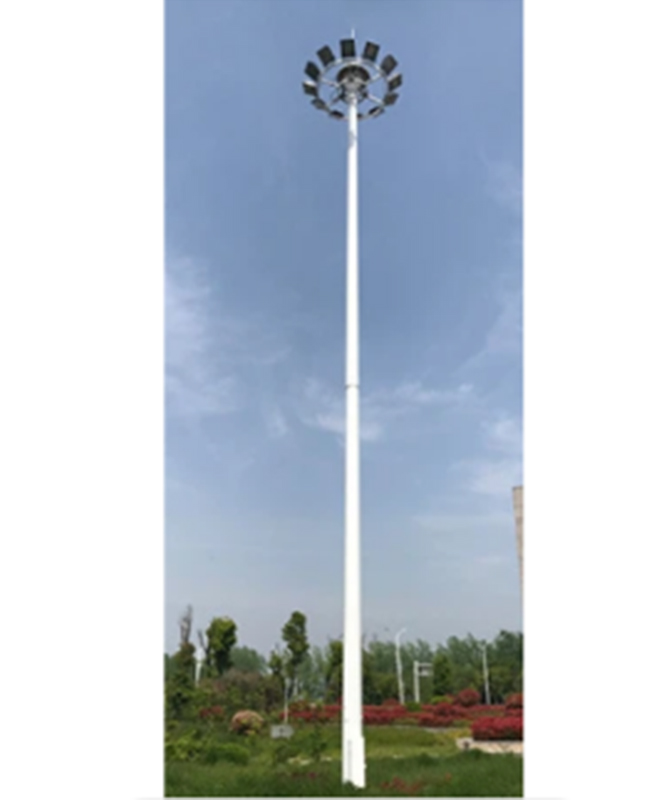 Luz de mástil de 25 m de altura